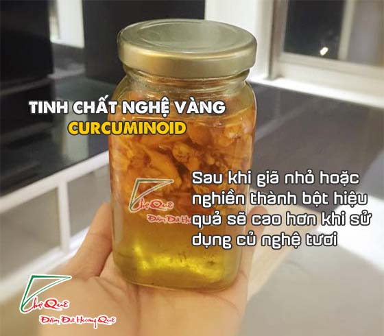 không còn nỗi lo nám da khi dùng tinh bột nghệ